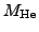 $M_{\rm He}$